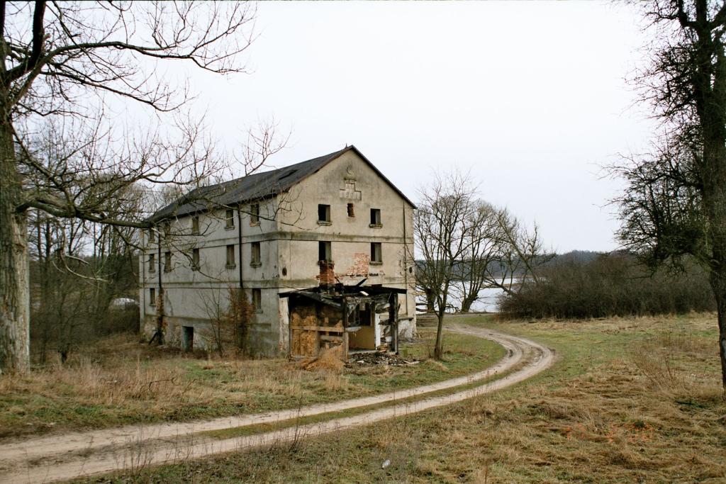 Opuszczony młyn wodny z miejscowości Gaśno. fot. D. Brykała