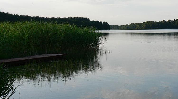 Jezioro Łańskie. Fot. Krzysztof Dudzik /Wikipedia 