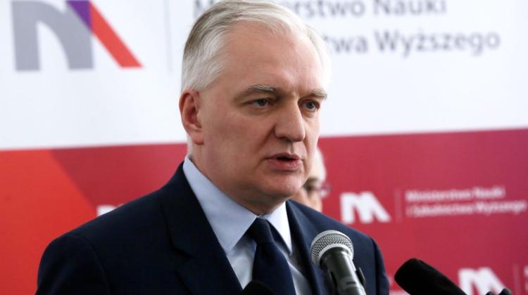Wicepremier, minister nauki i szkolnictwa wyższego Jarosław Gowin. Fot. PAP/Tomasz Gzell 18.04.2016