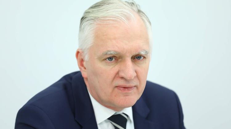 Wicepremier, minister nauki i szkolnictwa wyższego Jarosław Gowin. Fot. PAP/Rafał Guz 28.04.2018