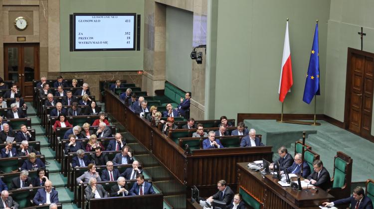 Warszawa, 31.01.2019. Sejm. PAP/Paweł Supernak