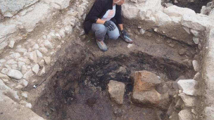 Mustis 2019, eksploracja pozostałości zabudowy wczesnorzymskiej, II-I w.p.n.e. (fot. T. Waliszewski)
