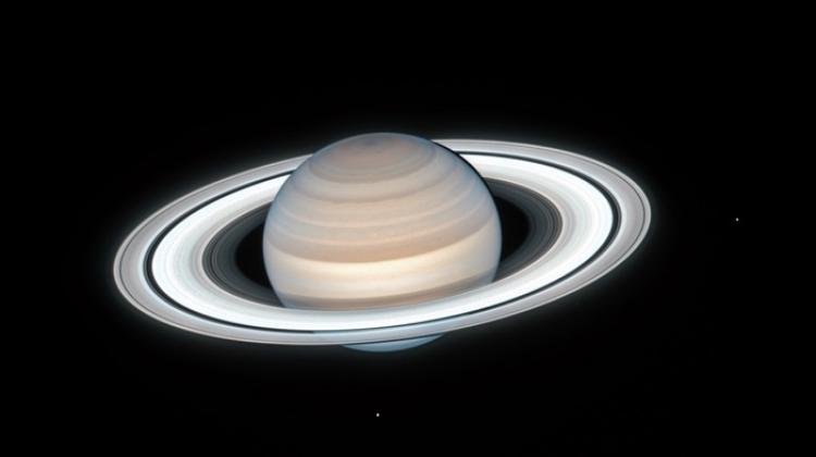 Saturn sfotografowany 4.07.2020 r. przez Kosmiczny Teleskop Hubble’a. Źródło: NASA, ESA, A. Simon (Goddard Space Flight Center), M.H. Wong (University of California, Berkeley) oraz OPAL Team
